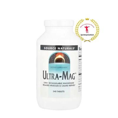 Source Naturals Ultra-Mag 60 таблеток — Усиленная формула магния для энергии и расслабления