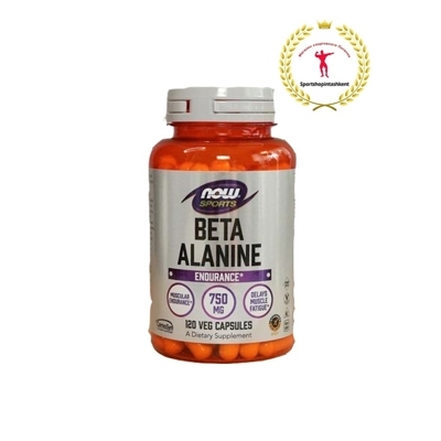 NOW Beta-Alanine 120 капсул – аминокислота для выносливости и силы