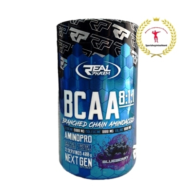 Real Pharm BCAA 8:1:1 Blueberry — мощная поддержка для ваших мышц
