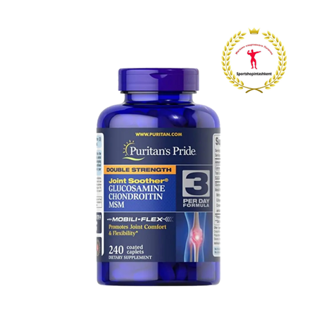 GLUCOSAMINE, CHONDROITIN & MSM 240 CAPS — Puritan’s Pride