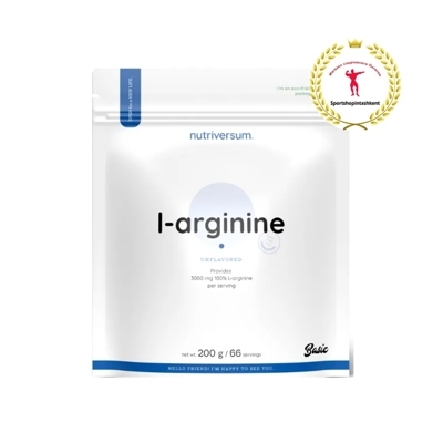 Nutriversum Basic L-Arginine – мощный аргинин для повышения выносливости