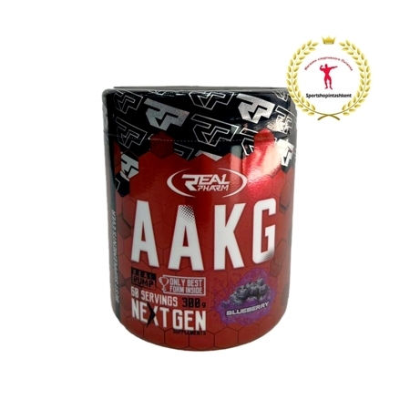 Real Pharm AAKG Arginine Blueberry 60 Serving — сила, выносливость и вкус в одном продукте