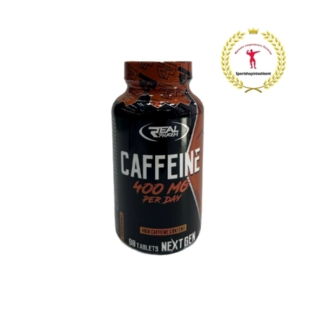 Real Pharm Caffeine 90 таблеток — чистый кофеин для повышения энергии, концентрации и физической выносливости.