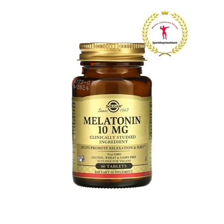 Solgar Melatonin 10 mg – мелатонин для здорового сна
