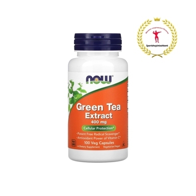 NOW Green Tea Extract 400 mg – мощный природный антиоксидант